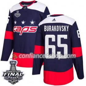 Adidas Maillot de Hockey Washington Capitals Andre Burakovsky 65 2018 Stanley Cup Final Patch Stadium Series Authentic - Homme